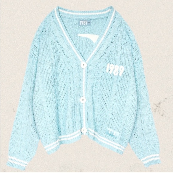 Taylor Swift Sweaters - Ready to ship!! 1989 Taylor’s version cardigan - Taylor Swift M/L